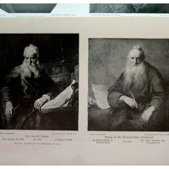 Rembrandt Des Meisters Gemalde First Edition 1906 Fine Arts Museum Boston BKBX1 - Picture 8 of 11